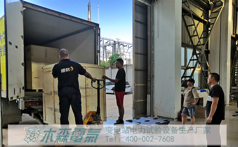 1250kVA/500kV諧振驗收發貨非洲吉布提