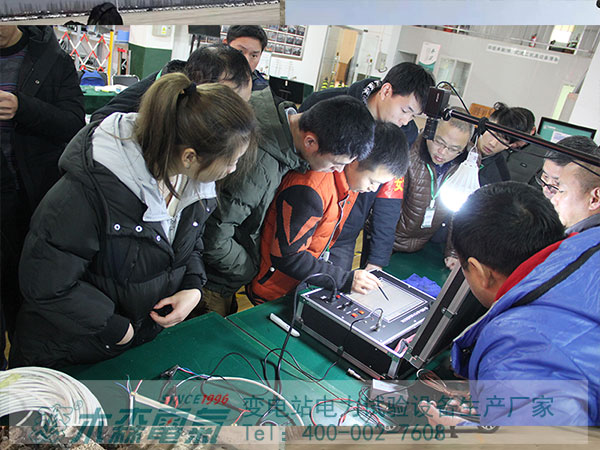 電力人稱贊的電纜故障檢測培訓現場