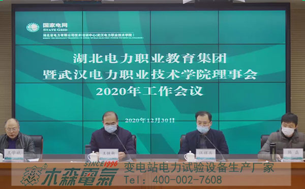 武漢電力職業技術學院理事會2020年工作云端會議