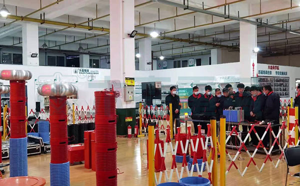 走進木森電氣元宵節串聯諧振培訓