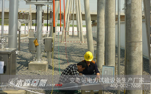 220kV牙西線I回輸電線路參數試試驗案例