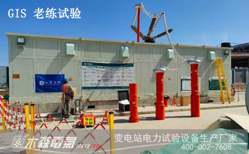 國網西咸新區供電公司符瑞110kV變電站 GIS 老練試驗