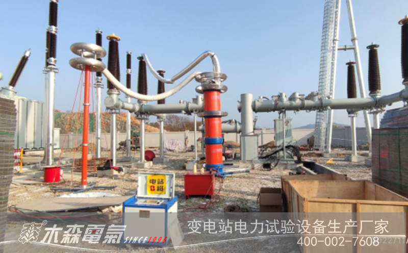 中電建漁光互補站交接項目大容量串聯諧振