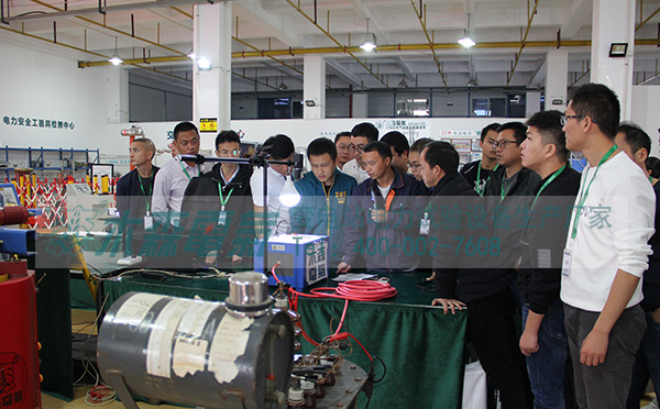 第25期高壓電氣預防性試驗培訓班介損實操現場